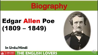 Biography of Edgar Allan Poe in Hindi or Urdu