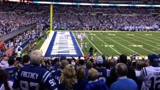 Andrew Luck - Powerful AFC Playoff Touchdown