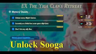 Hyrule Warriors: AOC - Unlock Sooga, EX The Yiga Clan's  Retreat, Don’t let any ally flee.