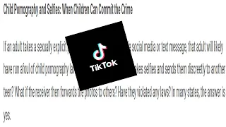 This Won't Get You TikTok Famous, In Fact It's Illegal What You're Doing