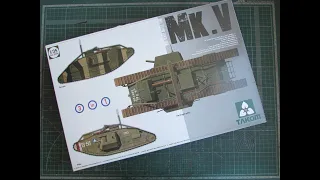 Тяжелый танк Mk V (1/35)