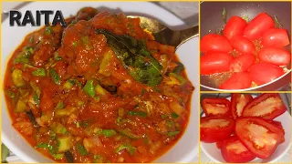 Hyderabadi Kachumber Chutney | Tomato Raita | Tomato Chatni | Tamatar Ka  Raita | Tamatar Ki Chatni