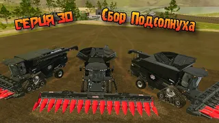 Уборка Подсолнуха // Farming Simulator 20