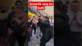 Ayubxon 3metrlik ayiq bn battl kim tezrooq😱😱