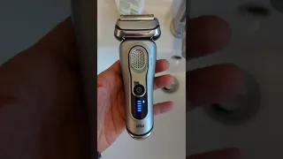 Braun Series 9 failure - water inside the shaver.