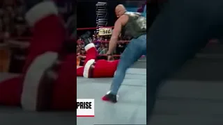 That moment Stone Cold Steve Austin DESTROYED Santa Claus #shorts