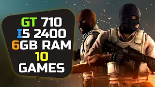 GT 710 + I5 2400 & 6gb Ram - Test In 10 Games