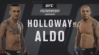 EA SPORTS UFC 2 - UFC 212: Max Holloway v José Aldo Gameplay [1080p HD]