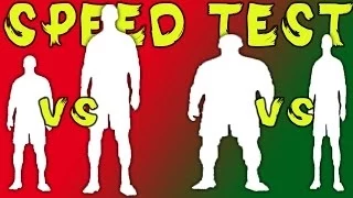 Fat vs Skinny | Tall vs Short | Speed Test FIFA 14