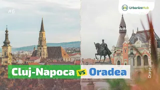 Cluj-Napoca vs Oradea | Orașe pentru Oameni ep.6 #romania #clujnapoca #oradea #dezvoltare #urbanism