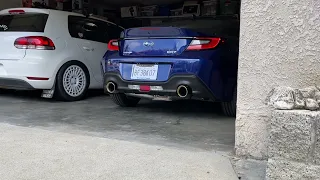 2022 Subaru BRZ Greddy CS GTS V2 Cold Start