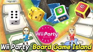Wii Party Board Game Island (Expert com) Molina Vs Gabi Vs Silke Vs Rachel | AlexgamingTV