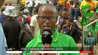 ANC Election Manifesto 2024  | Moses Mabhida Stadium filling up