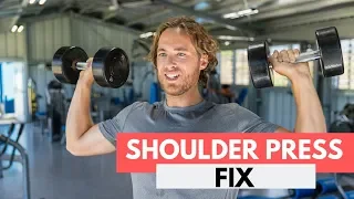 THIS Is Hurting Your Overhead Shoulder Press (FIX HERE!)