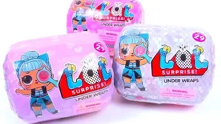 NEW LOL Surprise Unboxing!Winter Under Wraps Big Sisters+Little Sisters+Fuzzy Pets Blind Bags OMG