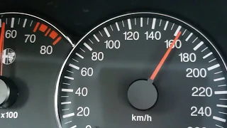 100 - 200 km/h Alfa 166 3.2 TI