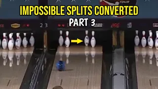 IMPOSSIBLE splits made by PBA pro's PART 3 | Bowling split conversions