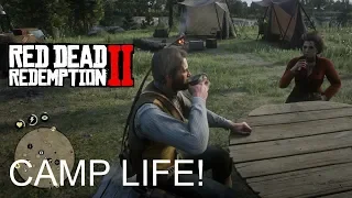 Red Dead Redemption 2 - How To Do Chores Around the Camp?