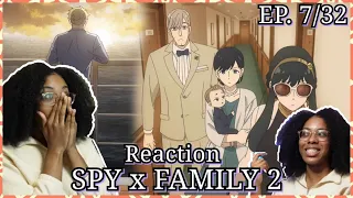 Ok Yor! 👏🏾| Poor Loid 😭 | Feeling Nervous 😖 | Spy x Family 2 Episode 7 / 32 Reaction | Lalafluffb...