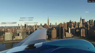 MSFS New York #microsoftflightsimulator #flightsimulator #newyork