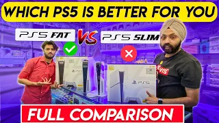 PS5 Fat VS PS5 Slim |Which One Should You Buy |आपको कौन सा PS5 खरीदना चाहिये|Comparison 2024|Vlog161