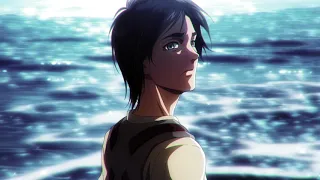 t-kt but ur eren crying internally at the beach lol