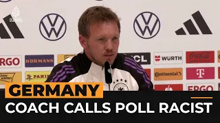 Poll about German national football team slammed as racist by coach | Al Jazeera NewsFeed