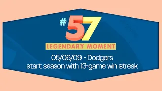 Legendary Moment #57 - 13-game Win Streak