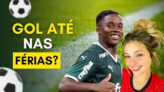 Endrick surge com Dieniffer Borges e WEB reage: 'Gol até nas férias'!