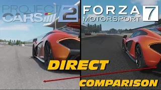 Forza Motorsport 7 vs Project Cars 2 | Direct Comparison