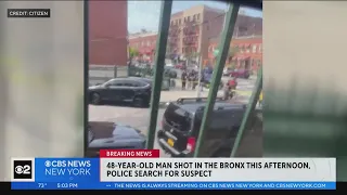 Man, 48, shot in the Bronx; NYPD searching for suspect