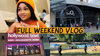 SUMMER WRAP UP VLOG | TOP THINGS TO DO IN LONDON | O2 + FREEJUMPING + BOWLING + GREENWICH PARK