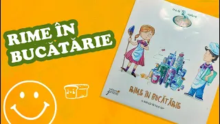 "Rime în bucătărie" - o colecție superbă de poezii pentru micii bucătari, de Lucia Muntean