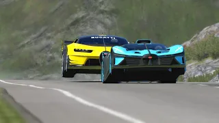 Bugatti Vision GT vs Bugatti Bolide at Highlands II