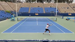 Govind Nanda(UCLA) vs Nishesh Basavareddy(Stanford) College Tennis Full Match