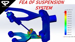 FEA of Double Wishbone Suspension Systems for FSAE & BAJA SAE | FEA | Motorsports | DP DESIGN