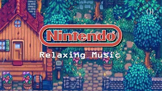 calm nintendo videogame music for studying, sleep, work whle it's raining