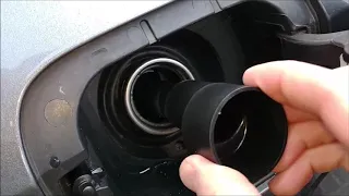 Volkswagen TDI fuel nozzle adapter