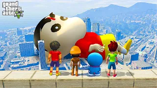 GTA V : Granny Killed Shinchan - Motu Patlu Franklin Saving Shinchan From Granny GTA