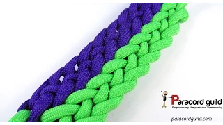 2 color conquistador braid- gemini pattern