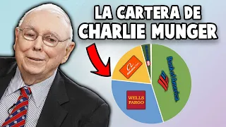 💰Así es la CARTERA de CHARLIE MUNGER ($200M) | 👉Descubre su TOP 5 ACCIONES!