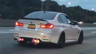 Bmw M3 F80 - Brutal Exhaust, Spitting fire