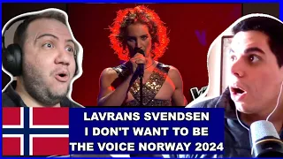 Lavrans Svendsen | I Don't Want to Be (Gavin DeGraw) | The Voice Norway 2024 | TEACHER PAUL REACTS