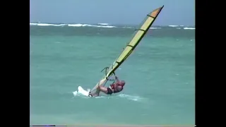 Windsurfing Kailua and Hookipa, car radio music, sorry