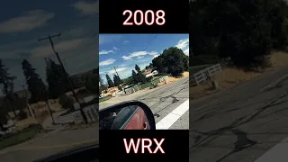 2008 Subaru WRX passenger POV