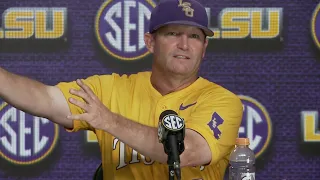 LSU Jay Johnson LOSS to Vols in SEC Tournament final postgame