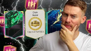 FUT 22 | J'OUVRE MES 10 CHOIX FUTTIES DE L'ENORME EQUIPE 3 👀 ILS SONT SI CHEAT QUE ÇA ⁉️