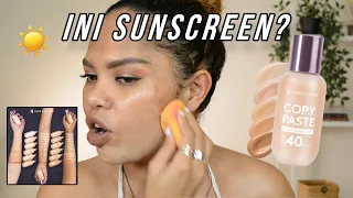 Skin Tint atau Sunscreen sih sebenarnya!?? Somethinc COPY PASTE TINTED SUNSCREEN Review