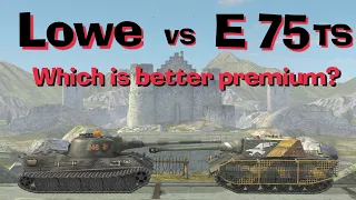 WOT Blitz Face Off || Löwe vs E 75 TS