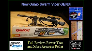 Gamo Swarm Viper GEN3i 10X Review –The Best Pellet for Hunting and Accuracy – Backyard AirGuns - EP7